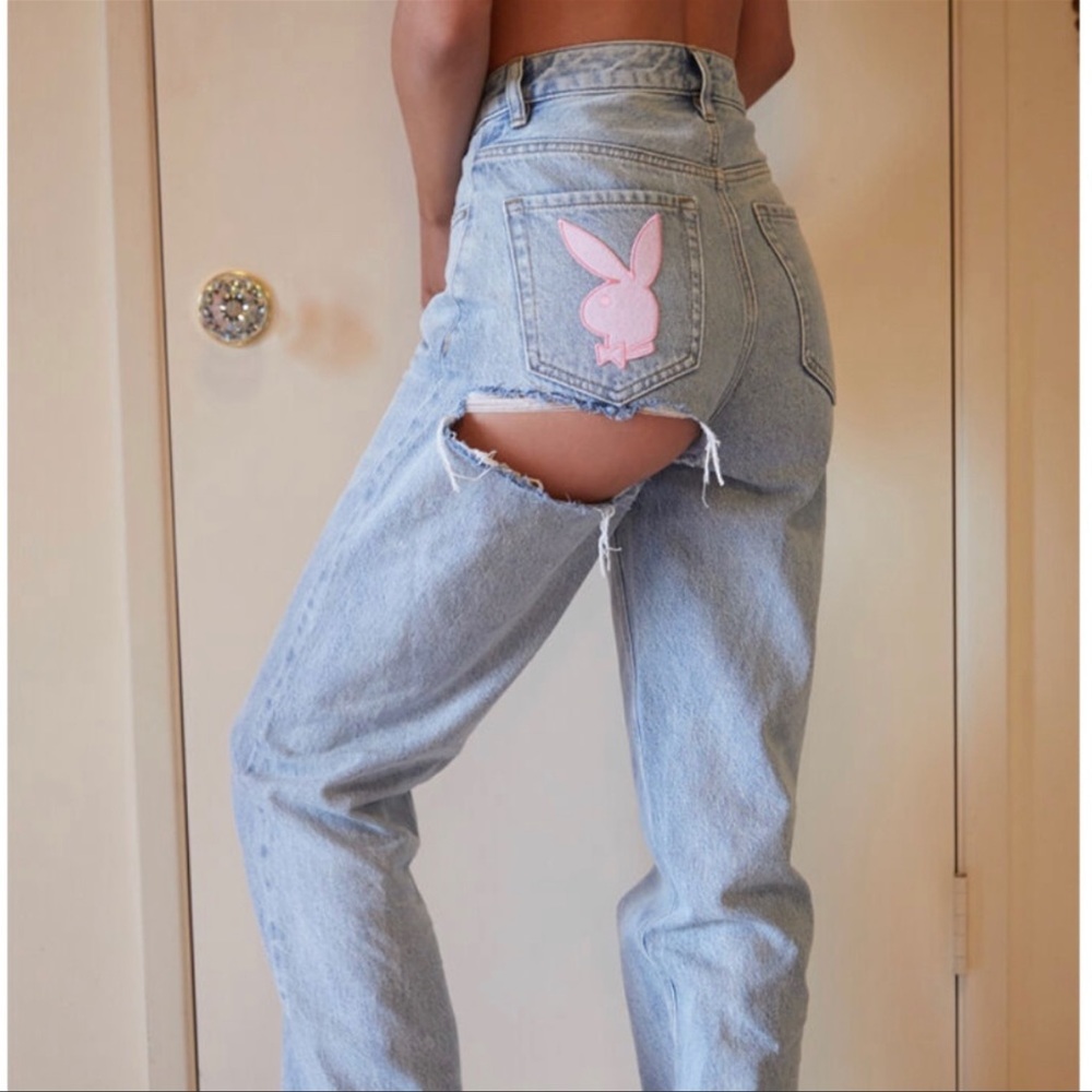 playboy boyfriend jeans